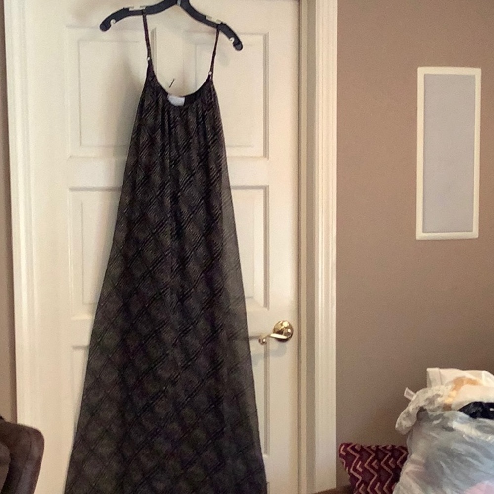 NWOT Jessica Simpson maternity maxi dress small petite